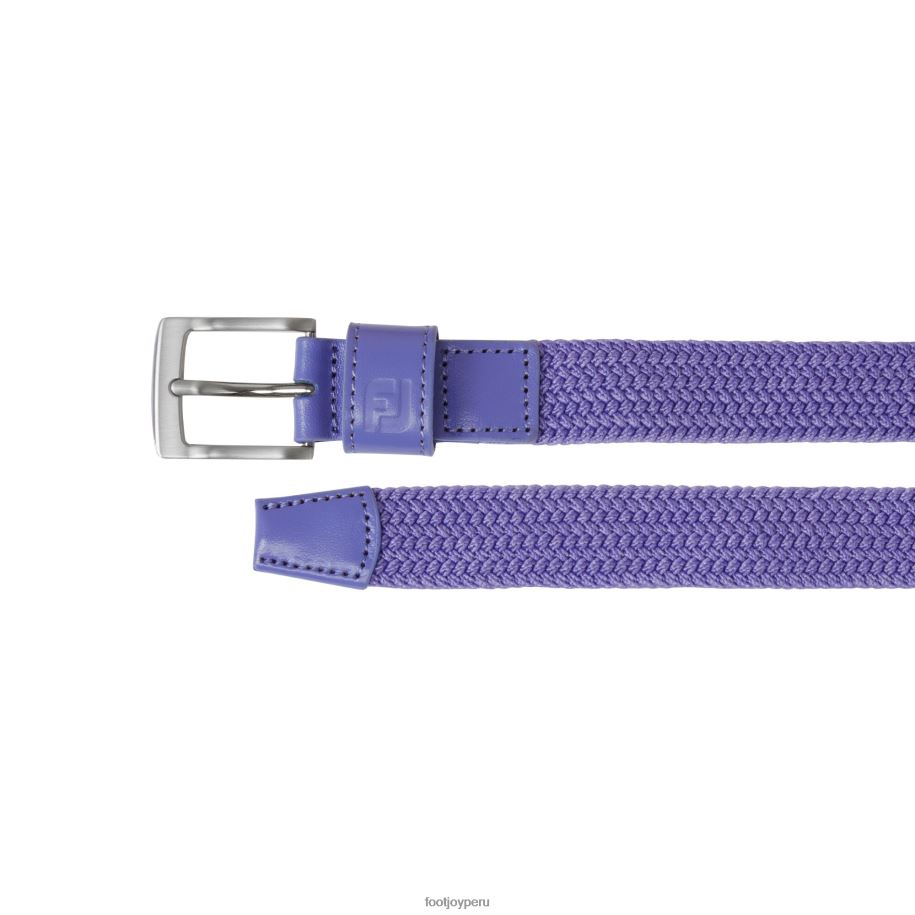 Violeta Footjoy cinturón trenzado mujer violeta 8V040793