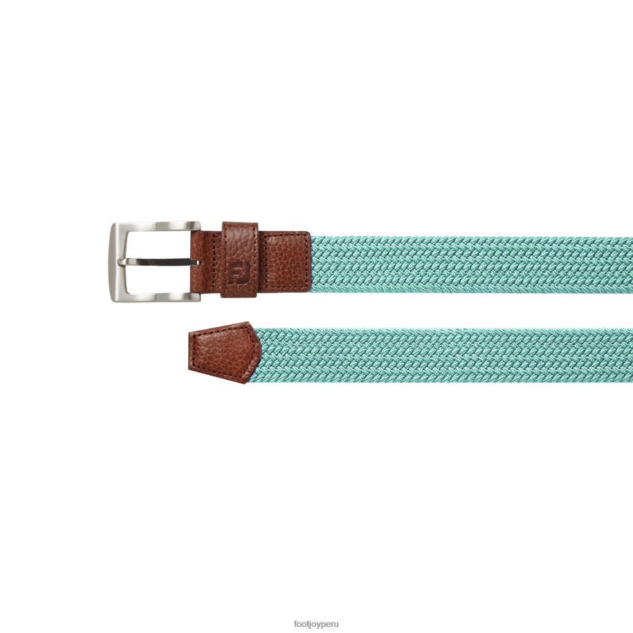 azul hielo Footjoy cinturón trenzado azul hielo 8V040781