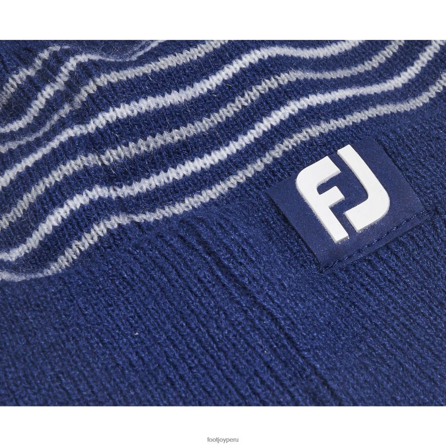 abierto azul Footjoy gorro con pompón abierto azul abierto 8V0401629