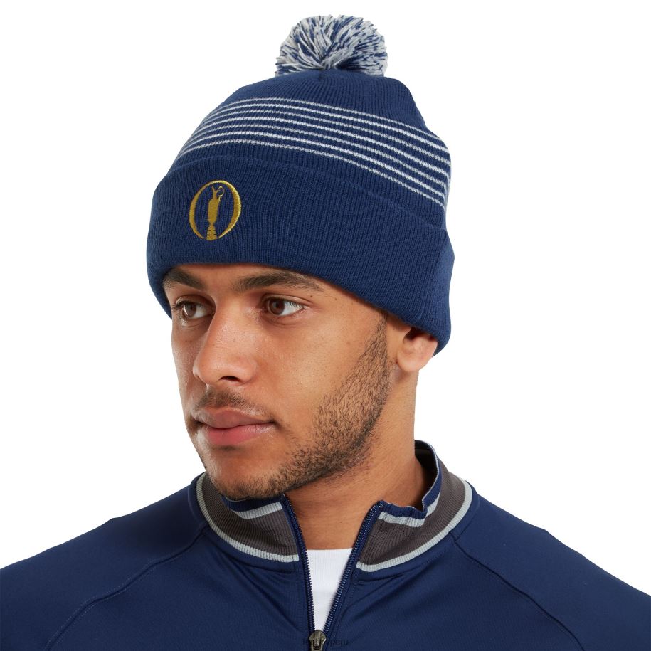 abierto azul Footjoy gorro con pompón abierto azul abierto 8V0401629