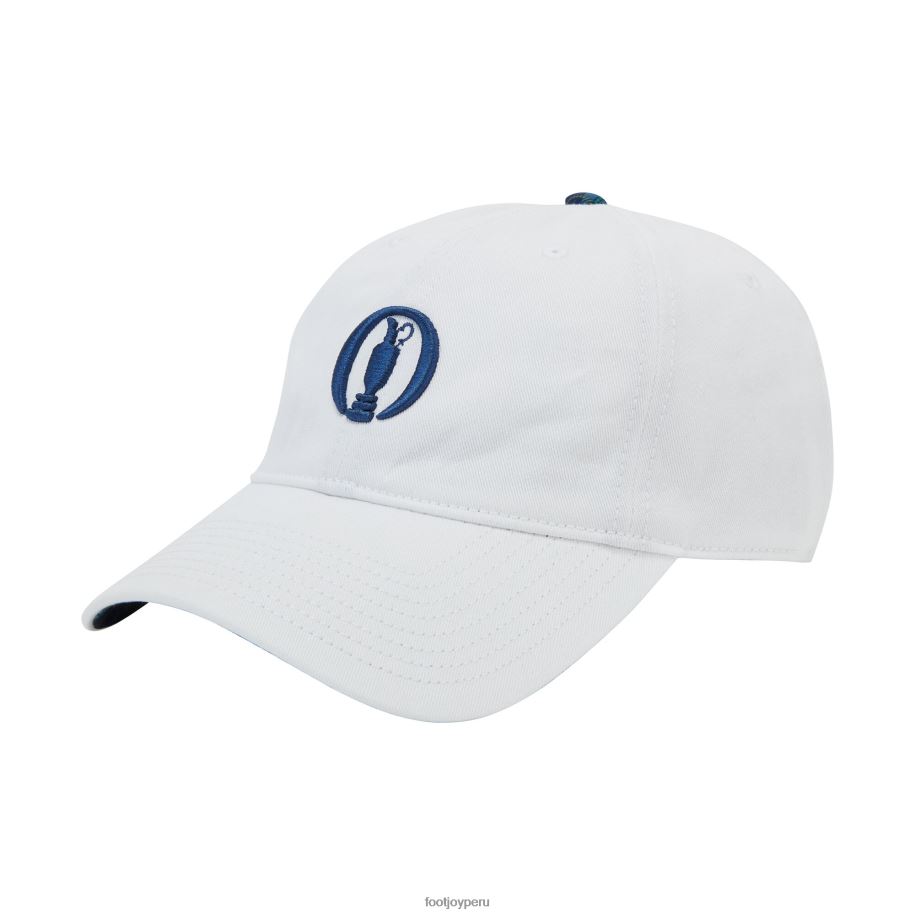 blanco Footjoy gorra de béisbol abierta blanca 8V040808
