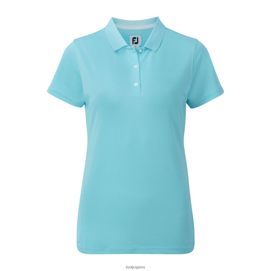agua Footjoy piqué elástico aqua liso mujer 8V040714