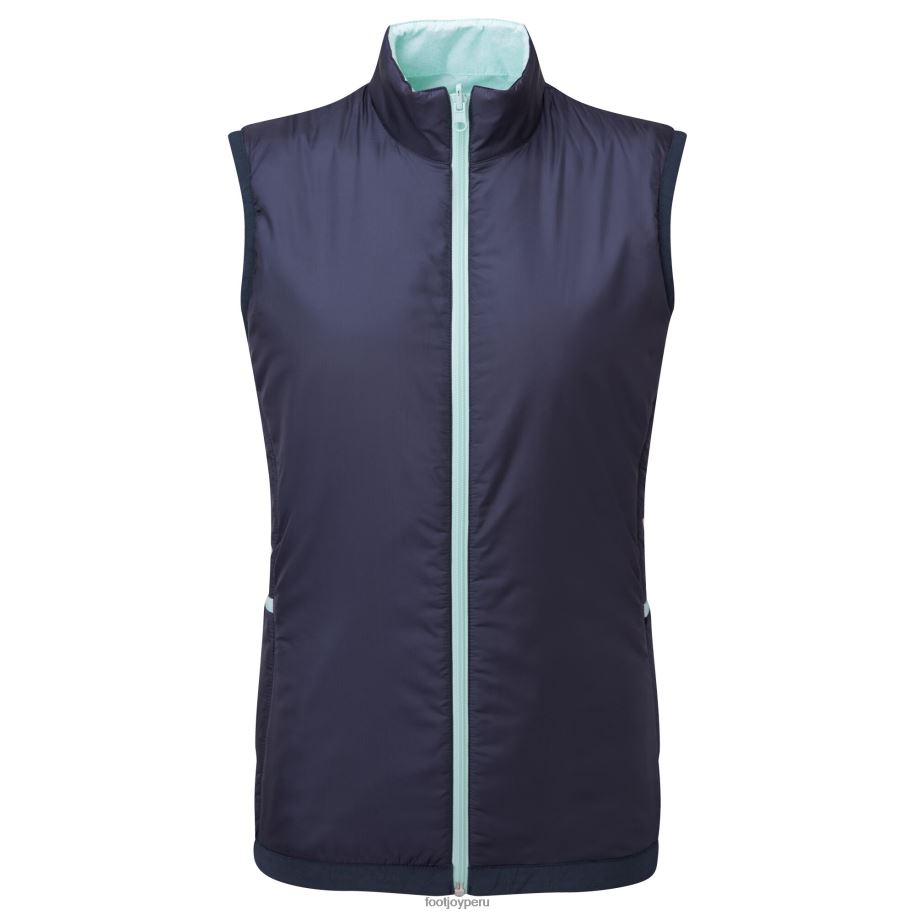 azul marino-aguamarina Footjoy Chaleco térmico reversible mujer azul marino-aguamarina 8V0401528
