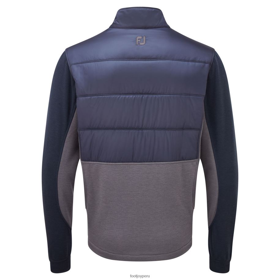 azul marino-carbón Footjoy chaqueta aislante híbrida azul marino-carbón 8V040435