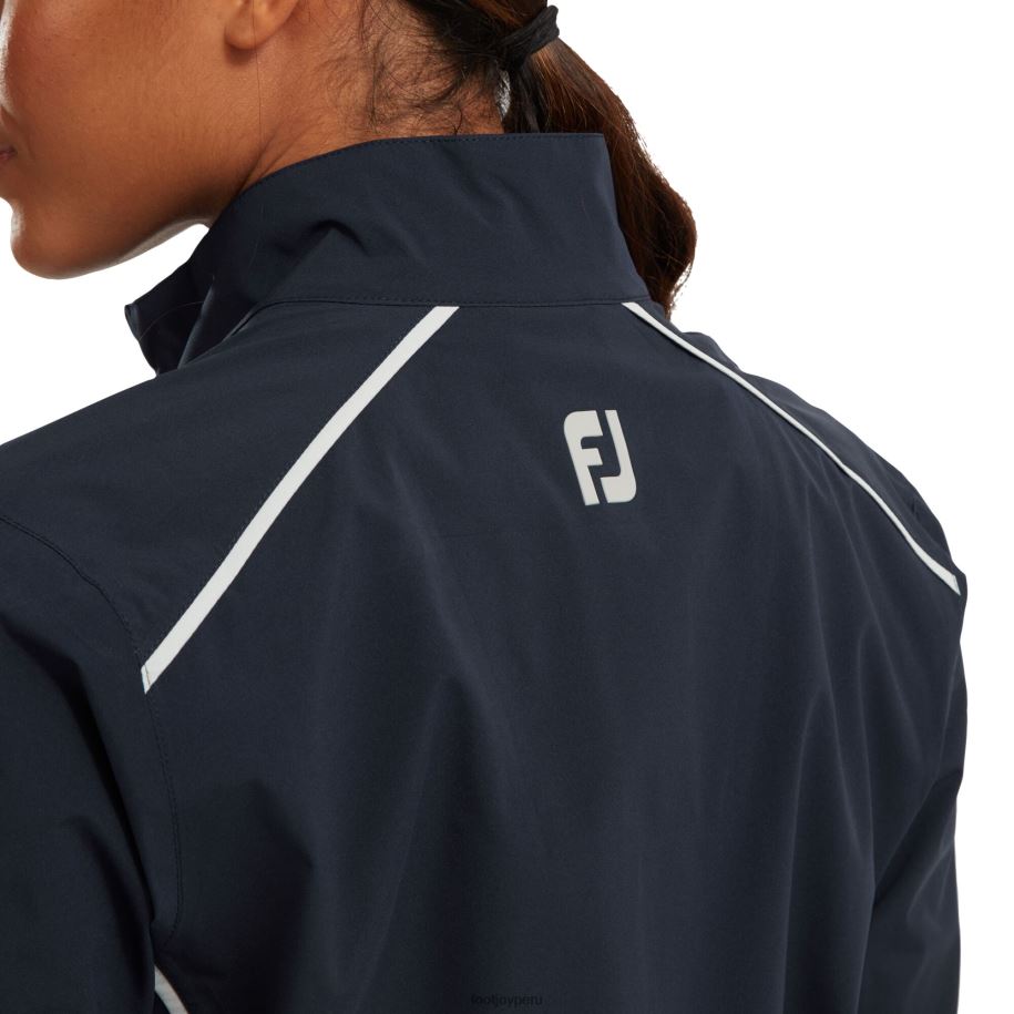 azul marino-plata Footjoy Chaqueta impermeable fj hydrolite v2 azul marino-plateado para mujer 8V0401530