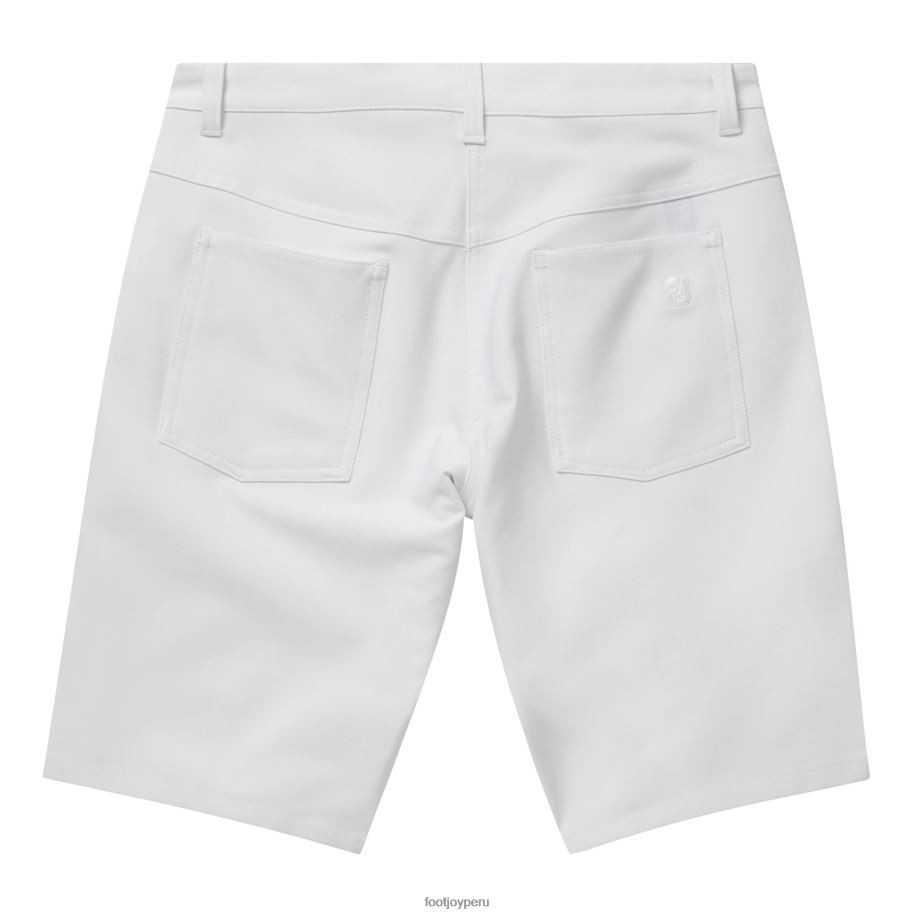 blanco Footjoy pantalones cortos blancos golfleisure elásticos mujer 8V0401542