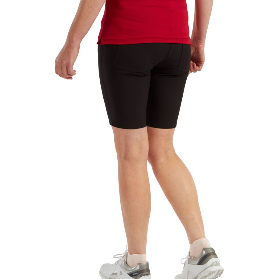 negro Footjoy golfleisure pantalones cortos elásticos mujer negro 8V040718
