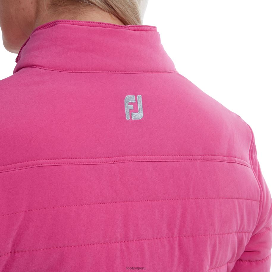 rosa Footjoy chaqueta aislante rosa para mujer 8V040716