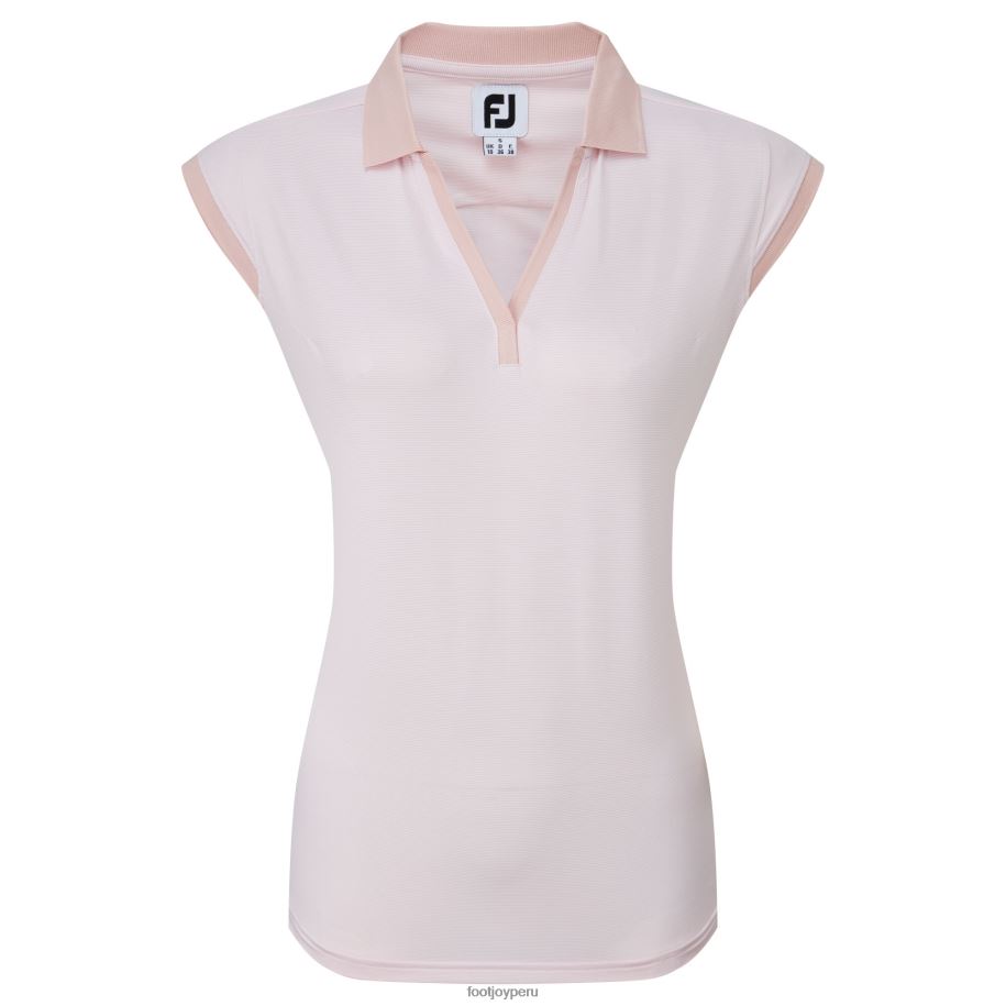 rubor rosa-blanco Footjoy lila rayada punta a punta para mujer rosa-blanco rubor 8V040732